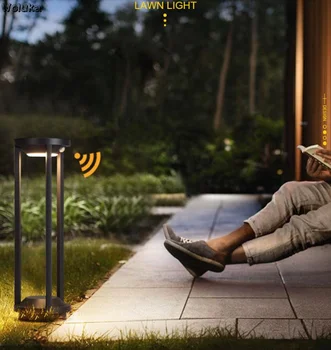 

Outdoor waterproof LED solar lawn lamp garden lamp garden lawn lamp outdoor lighting human induction street lamp CD50 W07