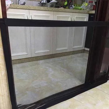 

Portable Pet Barrier Folding Breathable Mesh Net Dog Separation Guard Gate Pet Isolated Fence Enclosure Dog Safety Supplies