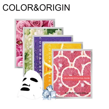 

Color&Origin Icy Plant Face Mask Pure Hyaluronic Acid Collagen Facial Masks Nourishing Skin Firming Anti-Wrinkle Shrink Pores