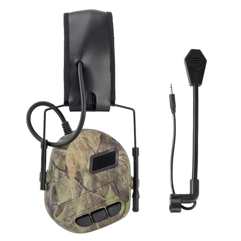 Tactical) Headphone Noise Cancellation Pickup Headset Hunting Shooting Game Accessories