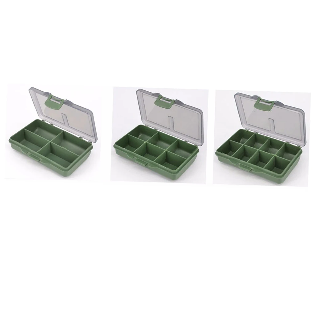 Carp Coarse Sea Fishing Tackle Box Bit Complete Box System for Hooks Swivels Beads Spinners Tackle