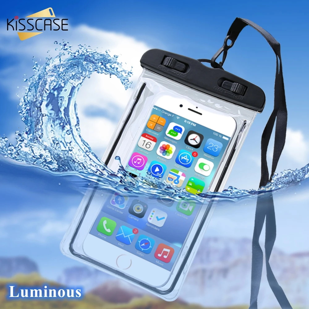 Водонепроницаемый чехол KISSCASE для телефона с подводной съемкой iPhone 8 7 11PRO чехлы