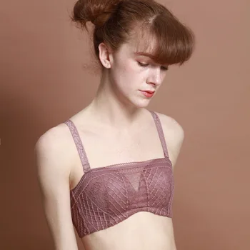 

1/2 cup silk Sexy Bras for Women Push Up Lingerie Seamless Bra Bralette Wire Free Brassiere Female Underwear Intimates Lace