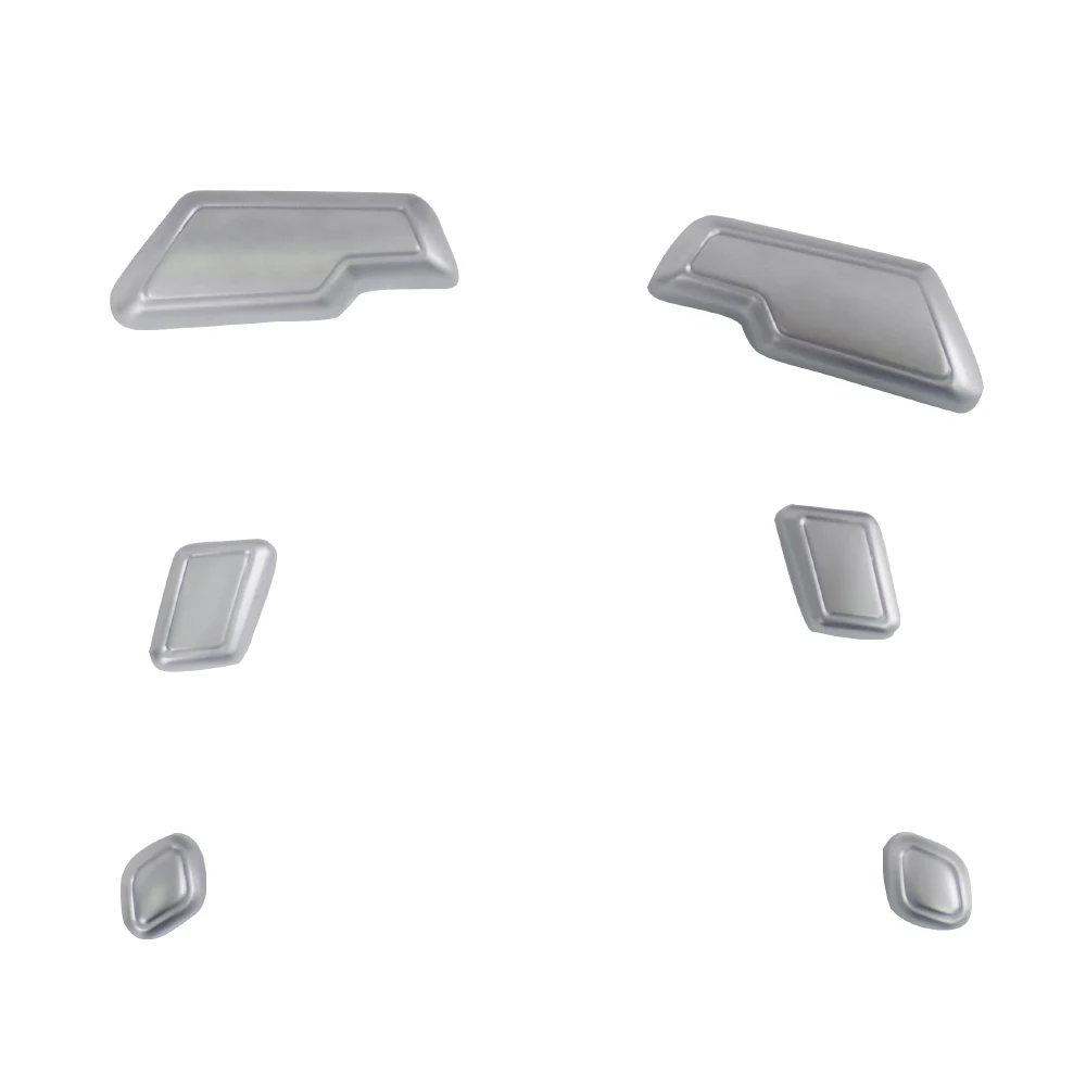 Для Mercedes Benz W176 W218 W212 W211 W210 W204 W205 X204 GL450 GLK GL ml хромированный серебристый автомобильный кнопочный переключатель крышка наклейка