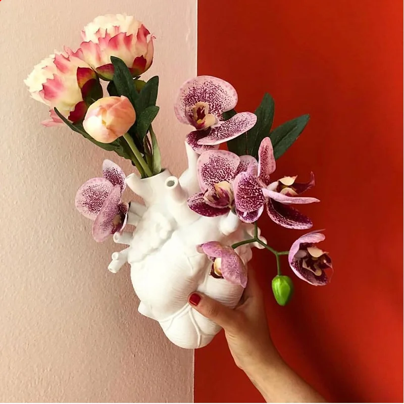 winkel Quagga weten Italiaanse Seletti Liefde In Bloei Hart Vaas Nordic Stijl Bloempot  Anatomisch Hart Vorm Bloem Vaas Plant Pot Home Decor geschenken|Vazen| -  AliExpress