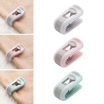 

6pcs Comforter Grippers Quilt Clip Portable Blankets Sheet Accessories Fastener Clips Plastic Bed Duvet Holders Durable Fixer