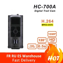 HC-700A 16MP камера ловушка для охоты светодиодный фото ловушка для слежения камера ночного видения видеонаблюдение Дикая камера s