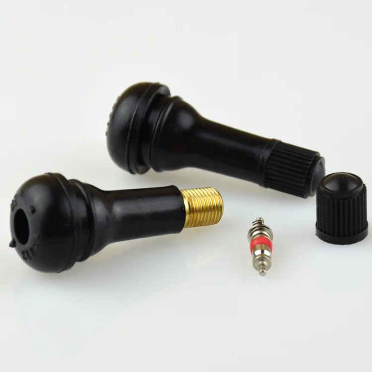 

TR413 Fine Copper Car Spacious Tire Tubeless Rubber Valve Tire Spout Manufacturers Straight