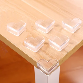 

3/5/10Pcs Child Baby Safety Silicone Protector Table Corner Edge Protection Cover Children Anticollision Edge & Guards