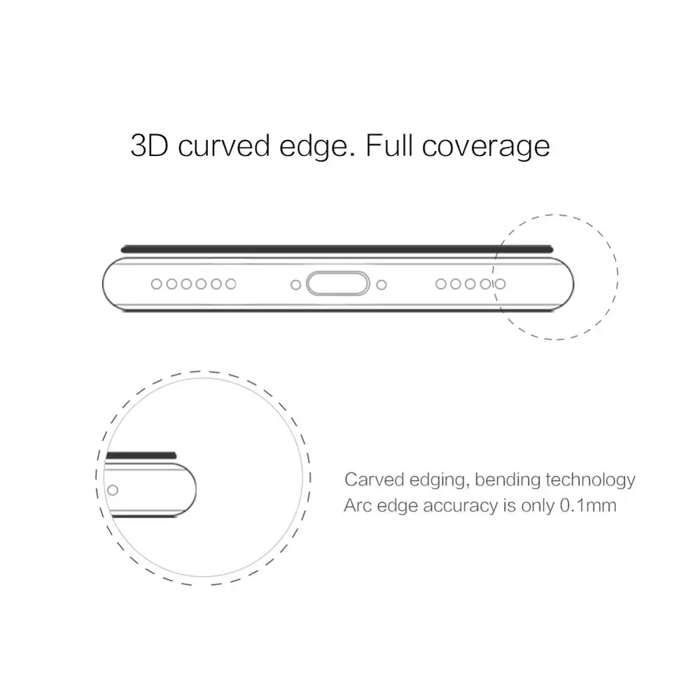 Для iPhone 11 стекло Nillkin 3D CP+ Max полное покрытие безопасное Закаленное стекло протектор экрана для iPhone 11 ультра-тонкое стекло Nilkin