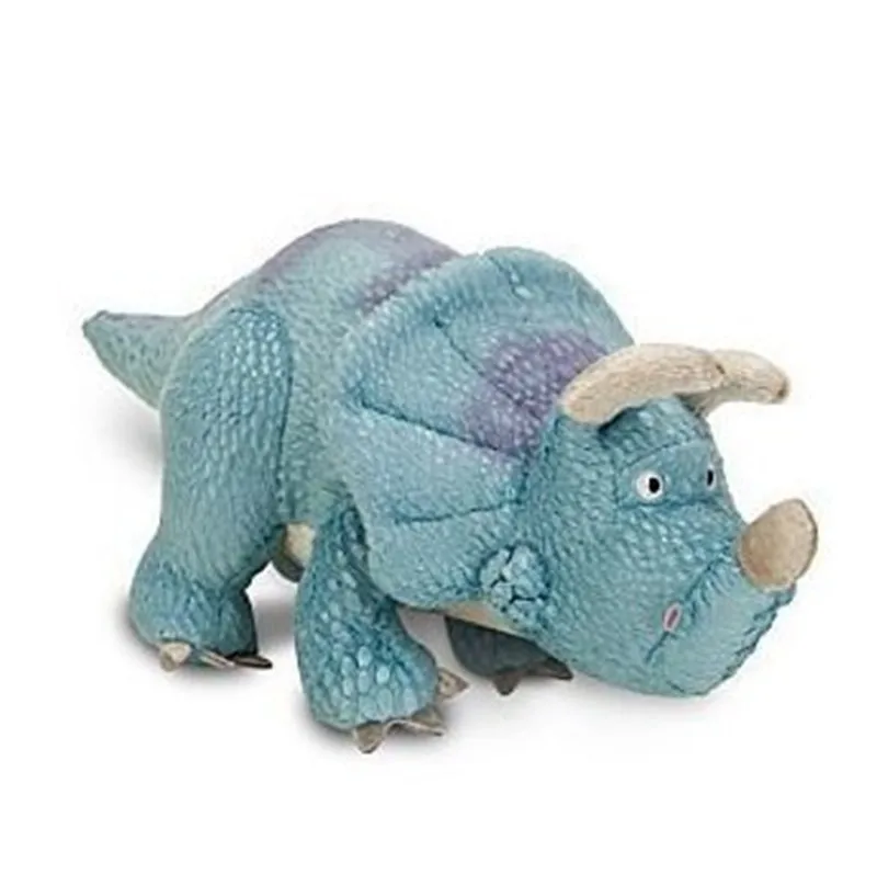 blue triceratops plush