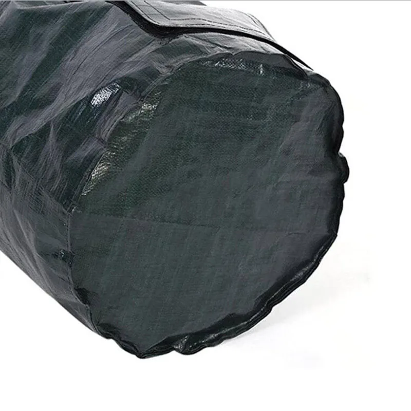 Reuseable large Garden Storage Bag Leaf collect Waste bins Yard Compost Bag Lid Composter for Fruit Kitchen Waste plastic garden waste bag