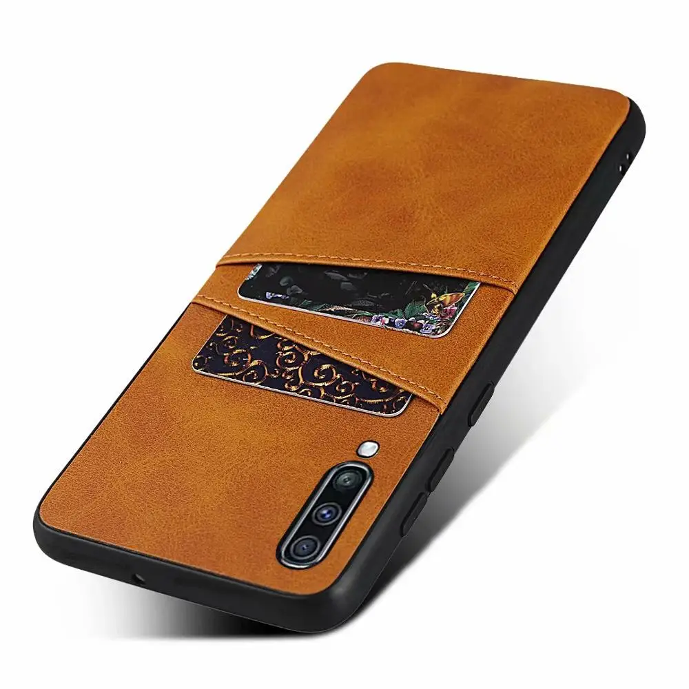

Leather Case for Samsung Galaxy A70 Case Back Cover With Credit Card Holder Slot Cover For Samsung A20E A50 A30 capas fundas