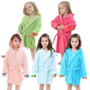 Банное полотенце для детей, детское одеяло, детский банный халат с капюшоном и принтом, детский банный халат из чистого хлопка, пляжное полотенце