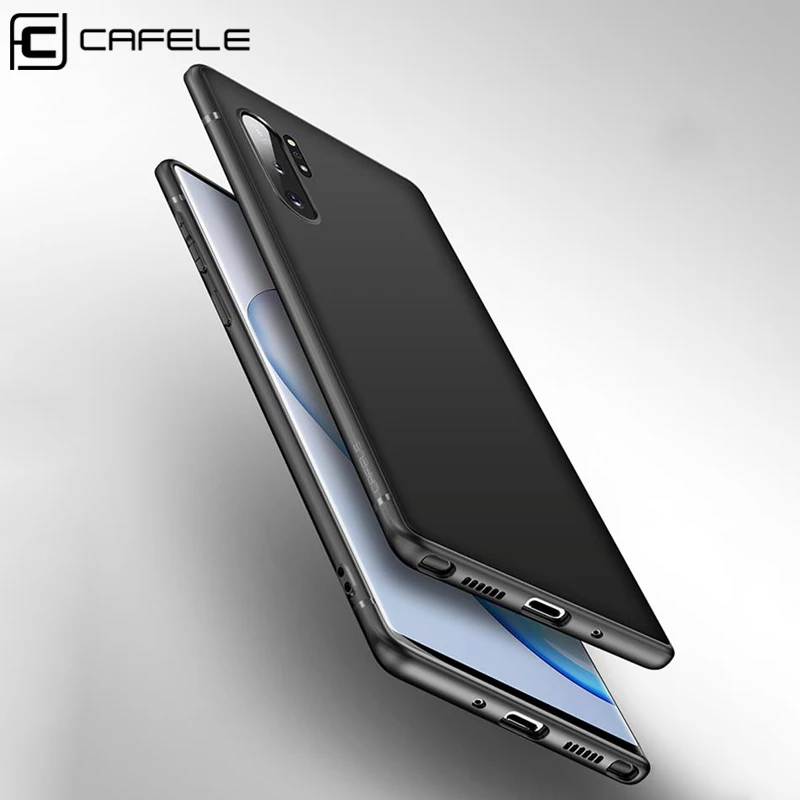 CAFELE чехол для телефона Samsung Galaxy Note 10 pro S20 мягкий TPU деловой Ультра против