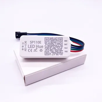 

Smart Bluetooth App SP110E LED Controller Dimmer DC 5V-12V 1024 Pixels SPI Controller for DreamColor IC RGB LED Strip Lights