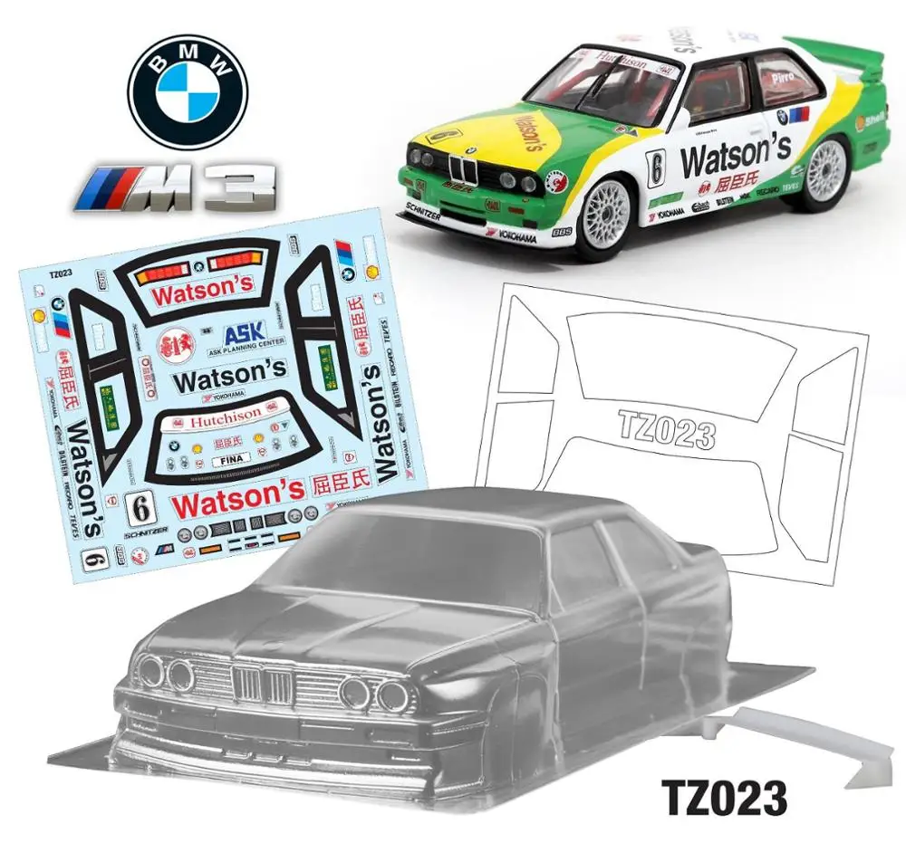 1/28 шкала MINI-Q Mini-Z Ferrari458 98 мм Huracan bwm m3 E30 прозрачная оболочка kyosho WLToys | Игрушки и
