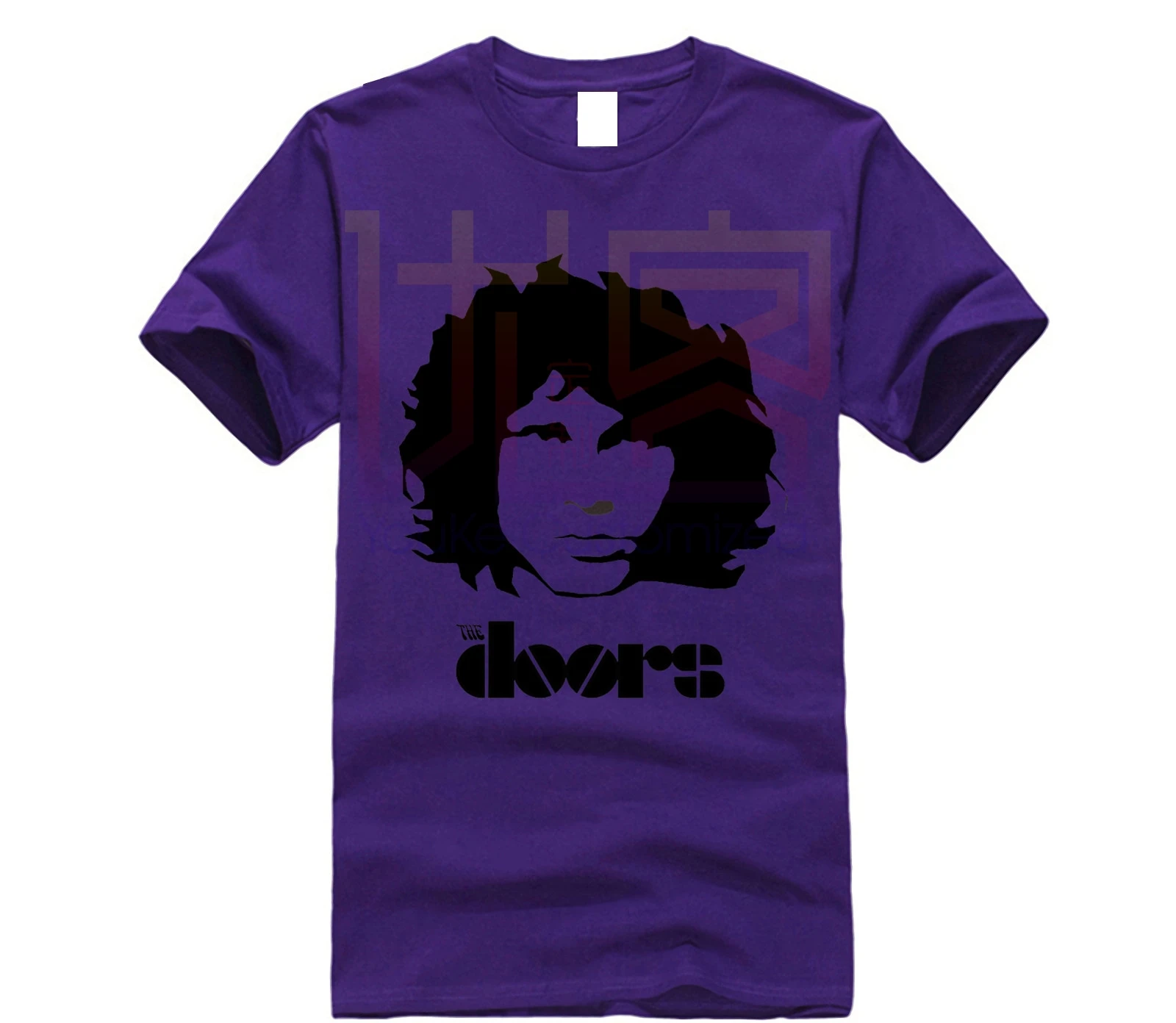 Лето новинка мужчины The Doors Футболка Jim Morrison Rock короткий рукав|Футболки| |