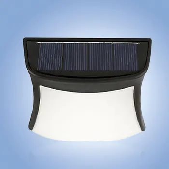 

Waterproof 3LED Light Sensor Solar Power Outdoor Wall Garden Fence Lamp 3500K