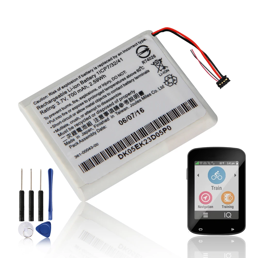 Original Replacement Battery For Garmin Edge820 Edge 520 Plus Edge 500 205  200 Edge 820 520 Gps Cycling Computer 361-00043-00 - Mobile Phone Batteries  - AliExpress