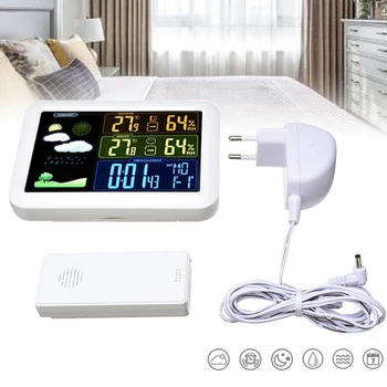 

1Pcs Wireless Weather Station LCD Outdoor Indoor Sensor Thermometer Barometer Temperature Instruments Tools