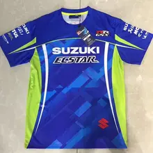 Стиль для SUZUKI R GSX командная спортивная футболка новая быстросохнущая Джерси мужские топы модная футболка