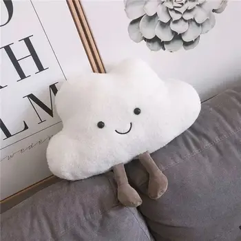 

Nordic Kids Room Nursery Decor Cloud Pillow Cushion Plush Stuffed Soft Moon Star Cloud Pillows Baby Boy Girl Bedroom Decor