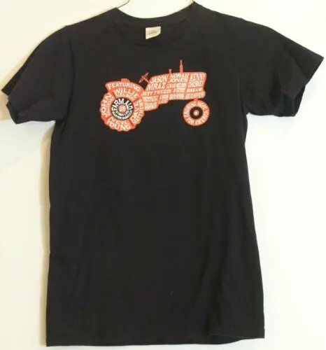 2010 Farm Aid T-Shirt S Dave Matthews Band Neil Young Jason Mraz of Horses Summer Style Hip Hop Men Tops | Мужская одежда