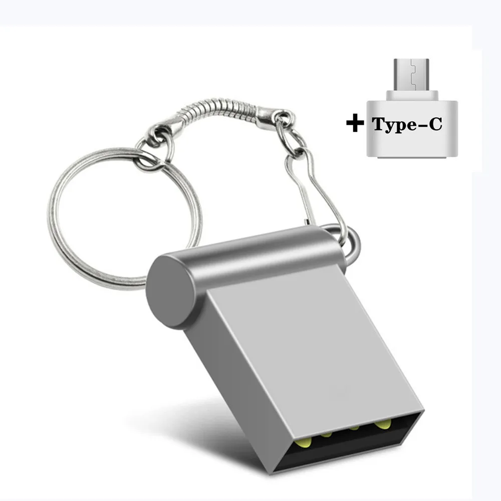 슈퍼 미니 메탈 펜 드라이브 4G USb 플래시 드라이브, 8G 16G 펜 드라이브 32GB 고속 메모리 스틱 U 디스크 64G 펜드라이브 2.0 메모리 Usb