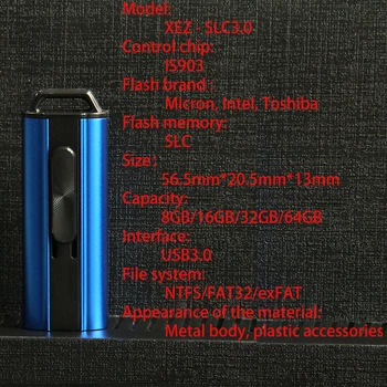 

USB flash drive USB3.0 pen drive SLC 8GB 16GB 32GB 64GB Stable highspeed memoriaast Send the Type - C interface free shiping