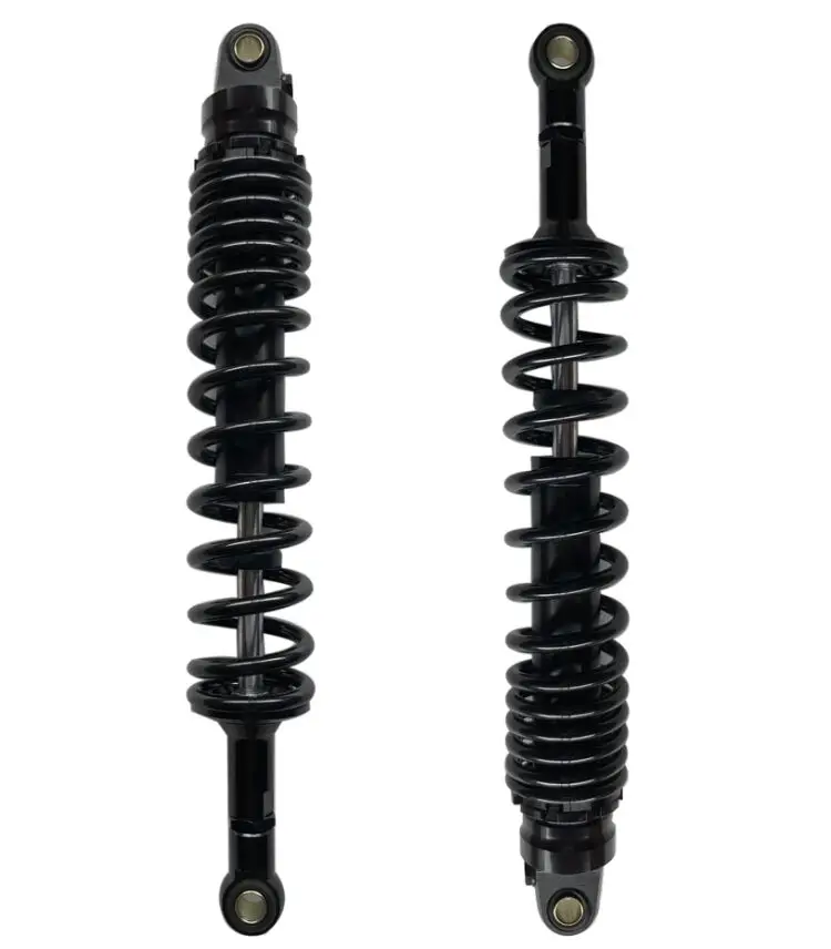 8mm spring 400mm/415mm/430mm/440mm fork Clevis motorcycle real shock absorber for honda suzuki yamaha kawasaki black silver