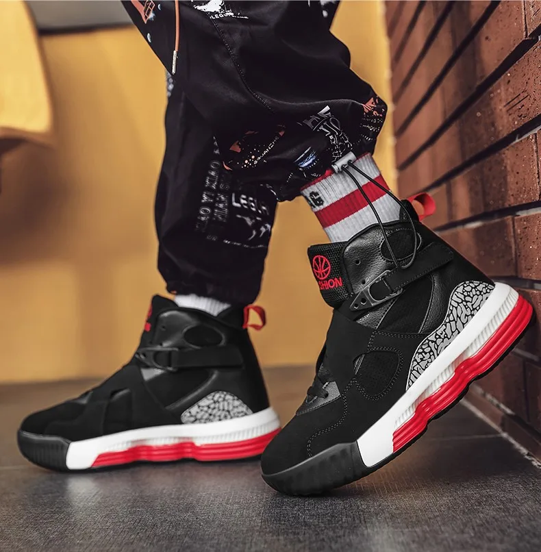 Uptempo мужская Баскетбольная Обувь Jordan 8 ботинки высокого качества Джордан Ретро обувь для мальчиков Jordan 3 баскетбольные кроссовки zapatillas hombre
