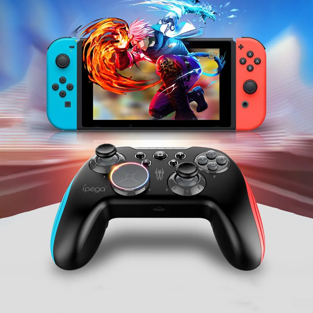 

Wireless Blueteeth Gamepad J oystick Gaming Handle Pad For NS Switch Pro/Android/PC