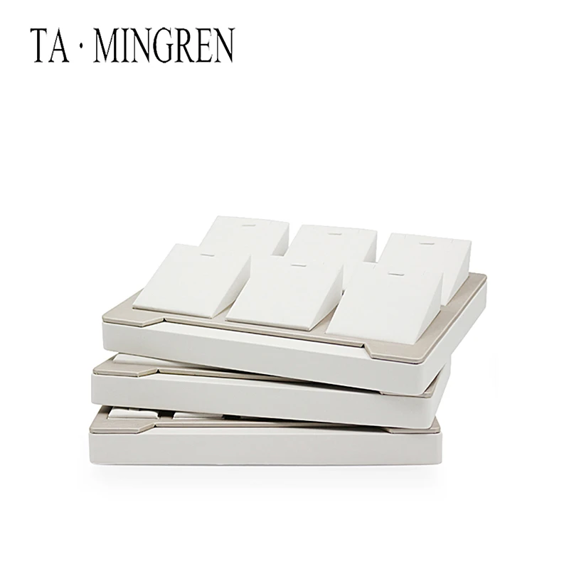 

Wholesale Pu Leather Ring Jewelry Set Display Tray Pendant Jewelry Tray