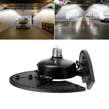 

60W LED Garage Light Foldable Deformation Workshop Mining Lamp With Good Thermal Performance Indoor Lighting