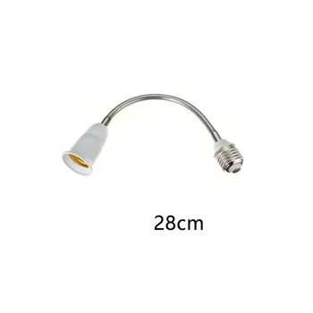 

Extender Conversion Professional Hose Lamp Holders Light Flexible Lengthening Converter Screw Bulb E27 Socket Adapter Led