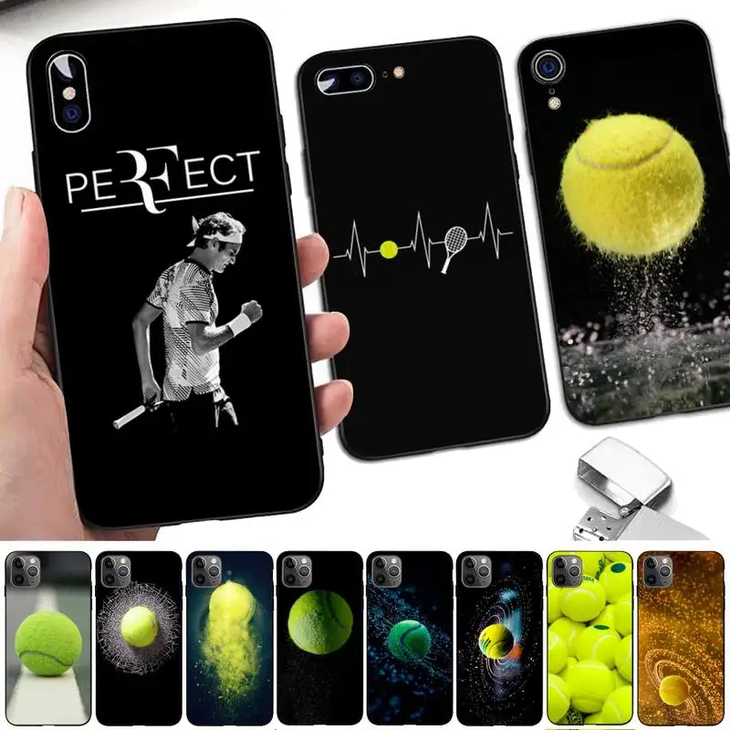 Чехол для телефона с теннисным мячом iphone 13 8 7 6 6S Plus X 5S SE 2020 XR 11 12 pro XS MAX | Мобильные