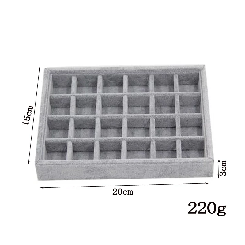 Gray 24 grids tray