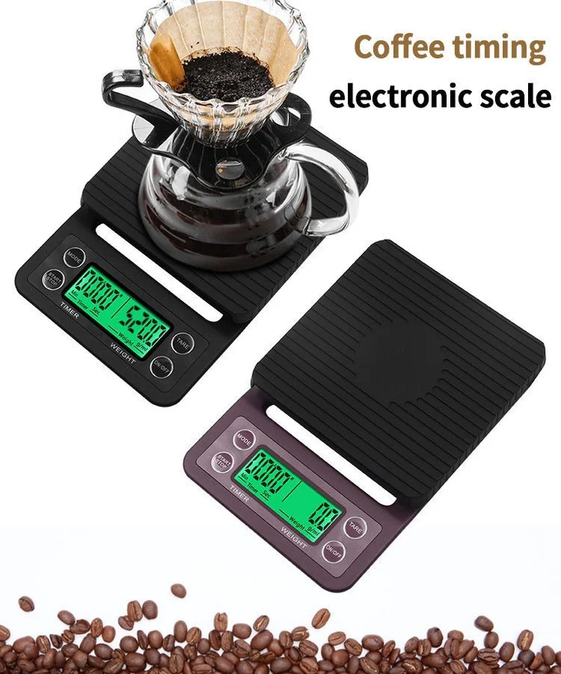 Coffee Scale with Timer Small, Espresso Scale with Timer Small