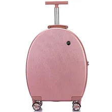 Чемодан на колёсиках, Детский чемодан на колесиках, Детская сумка на колесиках, для девочек, для путешествий, для каюты, для переноски, для багажа, милая мультяшная коробка