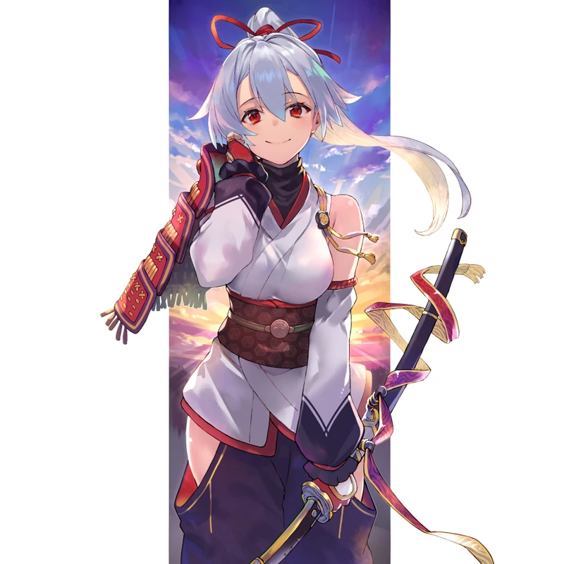 Забавный мультяшный купальник Artoria наклейка для ноутбука домашняя настенная