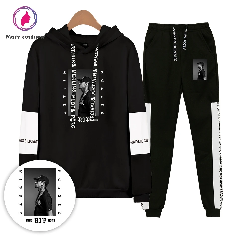 

Nipsey Hussle KPOP Women Clothing Cool Casual Cotton Sweatshirts set K-pop Fans Clothes Hoodie Sweatshirts Harajuku Streetwear