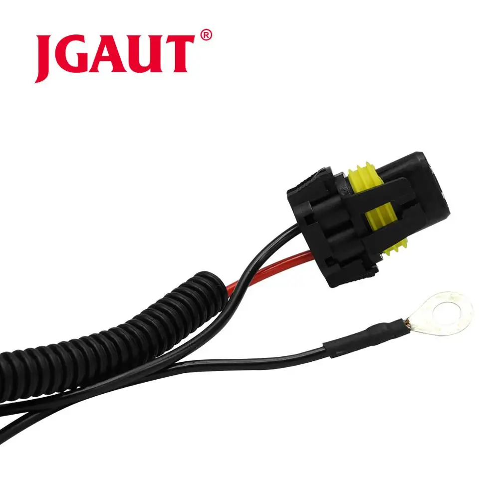JGAUT авто провода H7 H8 H9 H11 H4 9005 HB3 9006 HB4 H3 H1 кабель для фар 40A, работающего на постоянном токе 12 В
