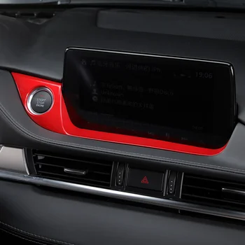 

For Mazda ATENZA 2020 Navigation Panel Decoration Frame Sticker Interior Display Frame Sequin Modification Car Accessories