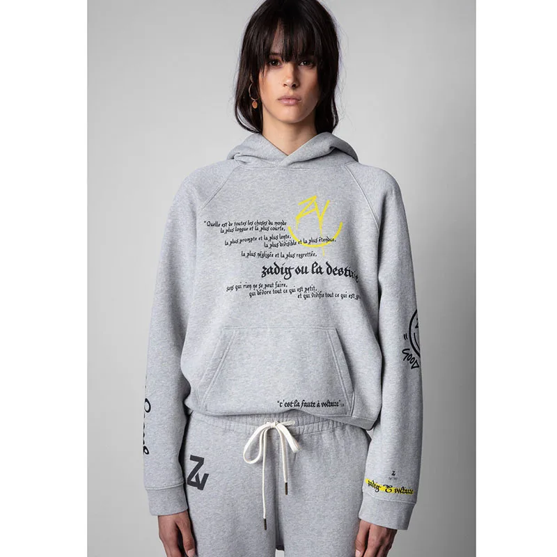 Zadig Voltaire Womens Hoodie Pullovers 