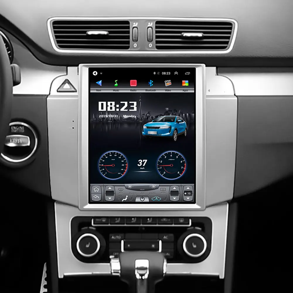 4G Lte вертикальный экран android Мультимедиа Видео Радио плеер для volkswagen sedan Passat B6 2007-10 лет навигации стерео