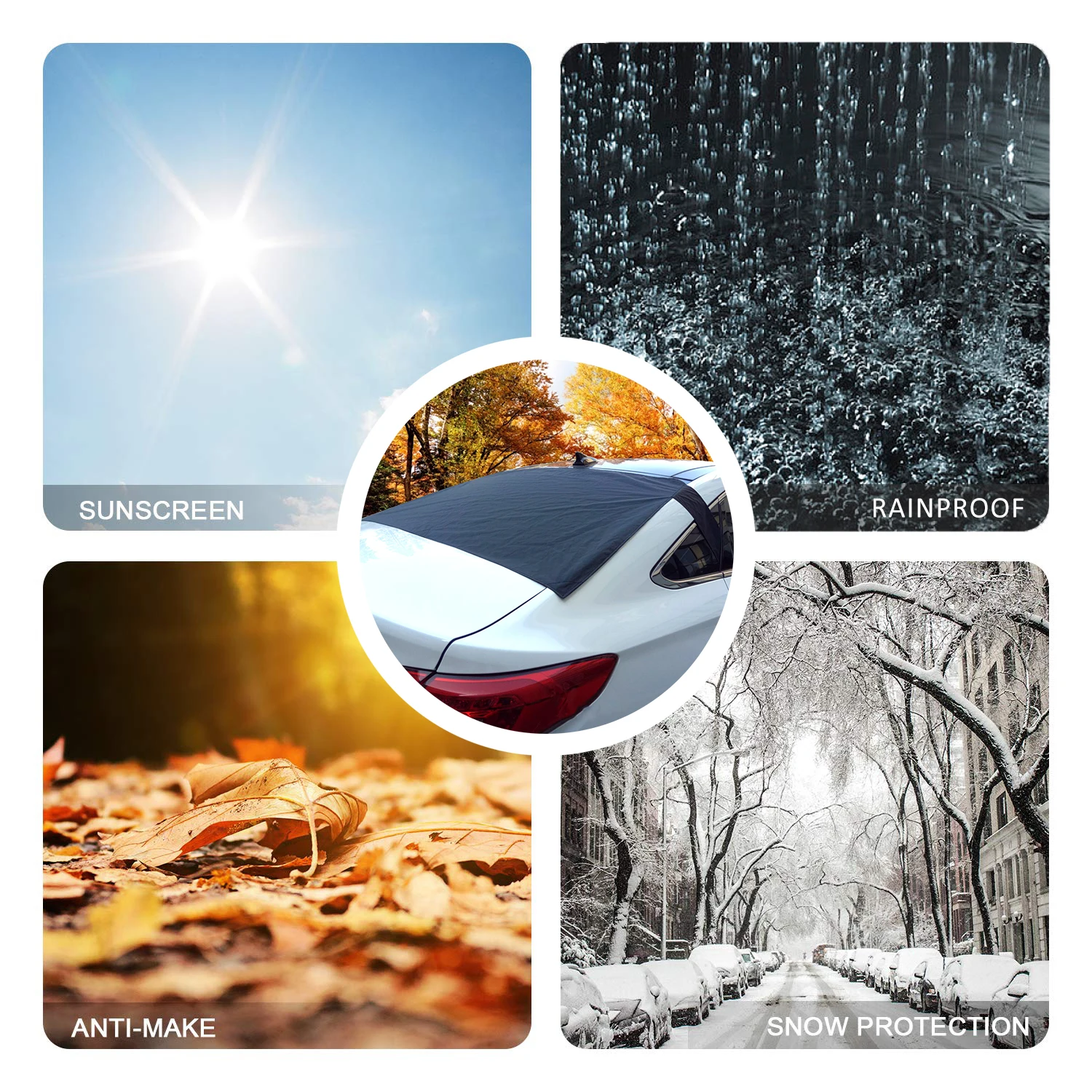 Заднее ветровое стекло снежное покрытие для лобовое автомобилей Autos