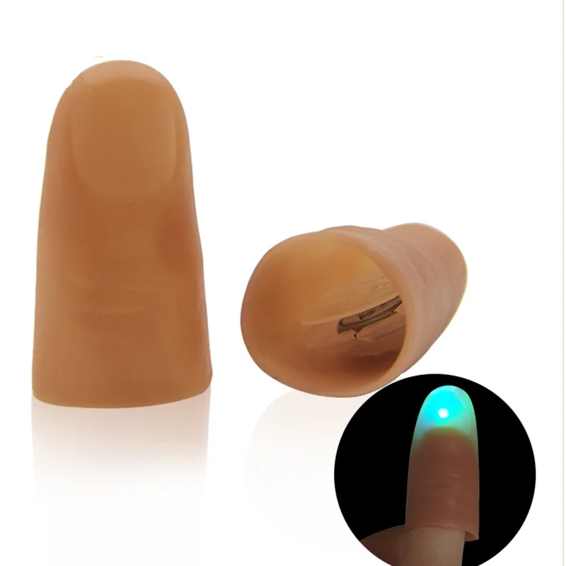 Новинка электронный светодиодный светильник с забавными пальцами и волшебным