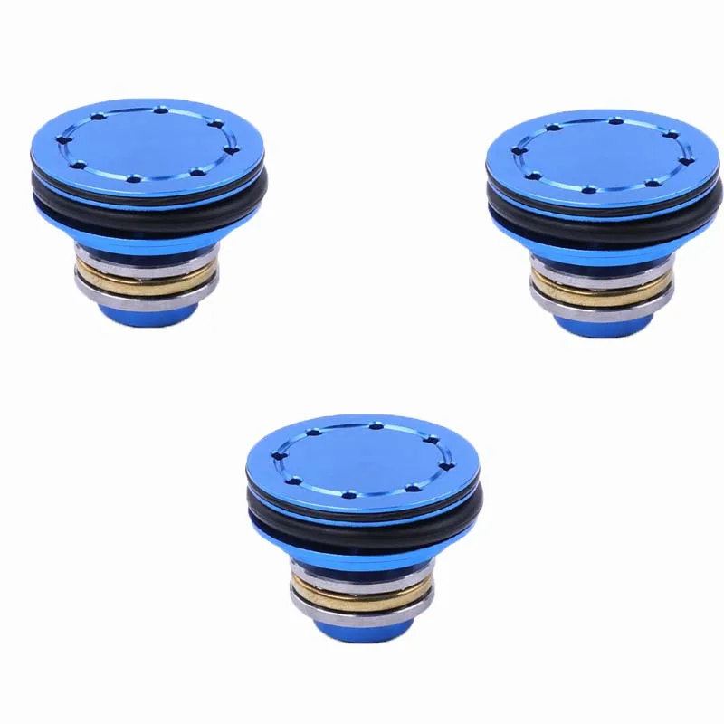 3PCS Elementhird качественный двойной уплотнительное кольцо шариковый подшипник поршневая головка 8 отверстий(высококлассная версия) для Ver.2/3 страйкбол AEG Коробка передач - Цвет: 3PCS