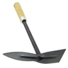 GTBL Wooden Handle Metal Hand Garden Tool Digging Hoe,black 2